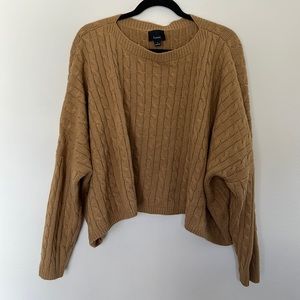 Cropped sweater
